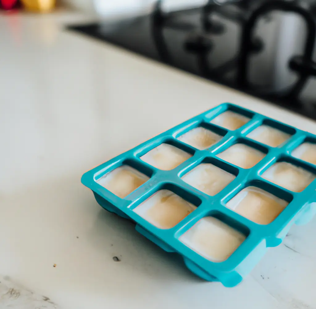 Oat Milk Ice Cubes
